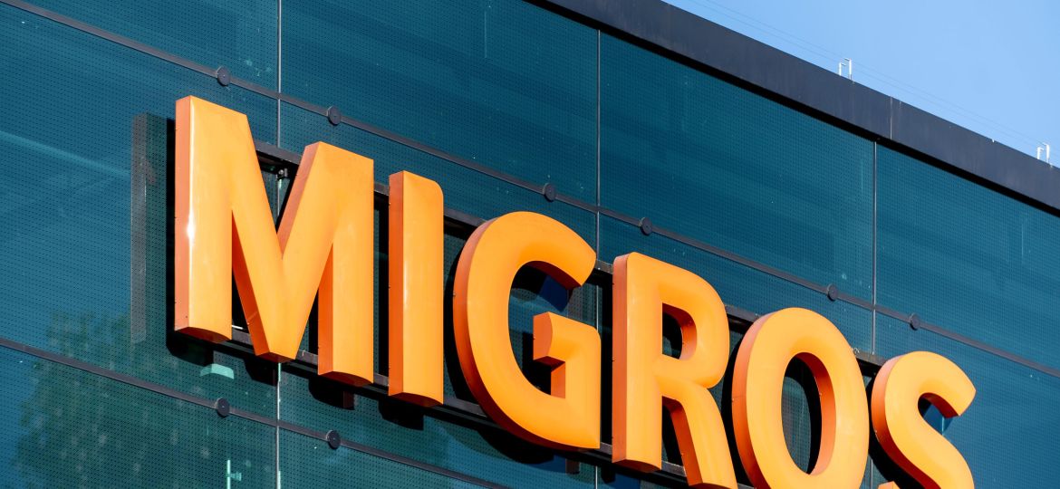 Migros Schriftzug / Logo